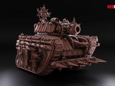 Renegade Legendary Battle Tank - Heretics 3D print model