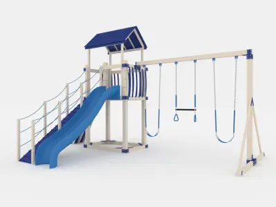 Playground 8 3D model