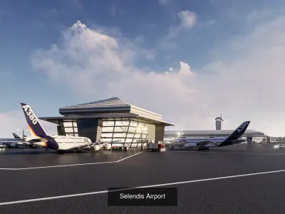 Landscape Exterior Design 3D Model Pack