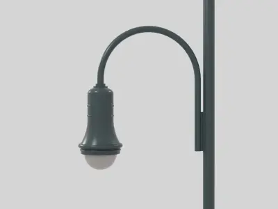 Street Lamp NYC Low-poly 3D model