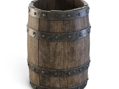 Barrel 3D model