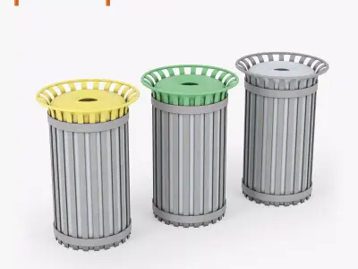 Guyon TULIP Waste sorting bin 230 3D model