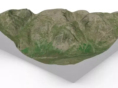 Scafell Pike 3D model
