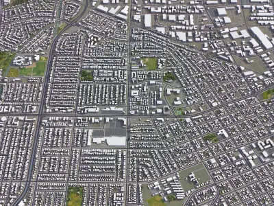 Santa Clara Low-poly 3D model