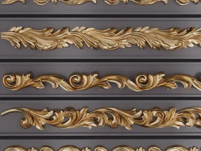 Trim Ornament 107 3D model