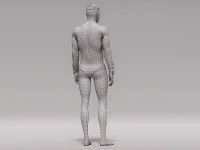  Male Diver Platform Animated HQ Standard License 