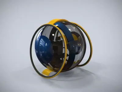 WX-10 sphere 3D model
