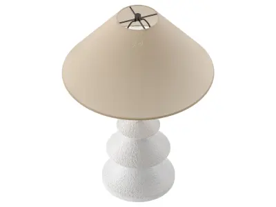 RH Pesaro Table Lamp - Sophisticated Modern Lighting Design 3D model