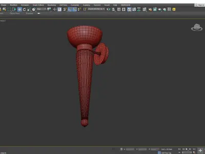 Torvik 5656 Wall Sconce Low-poly 3D model