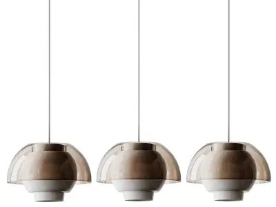 LYFA ERGO 250 Pendant Sand and Gray from ANDLIGHT 3D model