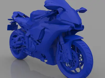 YAMAHA YZF - R1 3D MODEL CUSTOM READY PRINTING STL FILE 3D print model