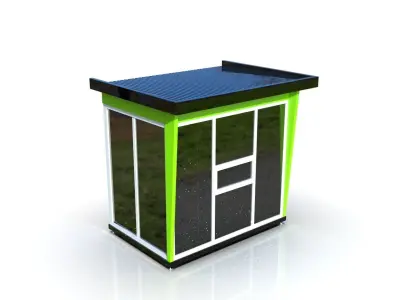 Mini-Mart Shopping pavilion 3D model
