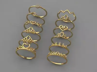 ring style 3D print model purchase