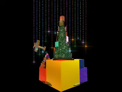 fun theme area  3D model