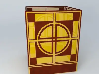 Target lamp Free 3D model