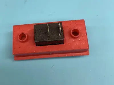 Whiteys Original Functional Rocker Switch with Dimple 3D print model