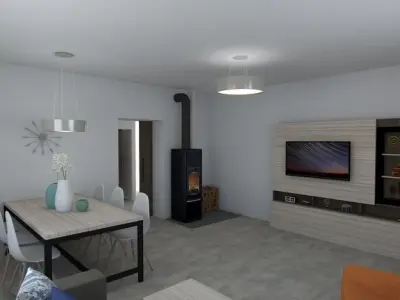 Interior 01 Free 3D model