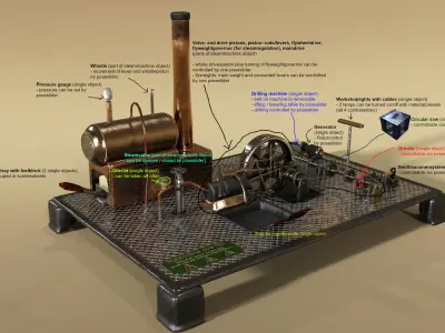 Steambro pro S0 3D model