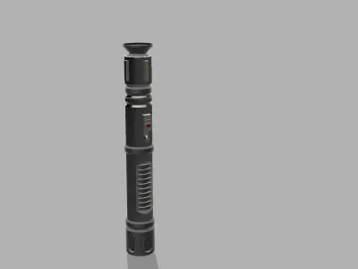 Custom Lightsaber Handle 3D print model