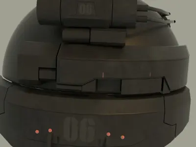 Advanced warfare helmet 3D model
