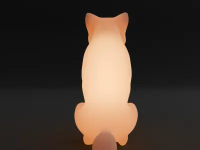 Indirect lighting for dogs 3D model