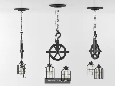 Ceiling lights 01 3D Model Pack