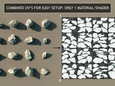 ROCK PACK 01 3D model