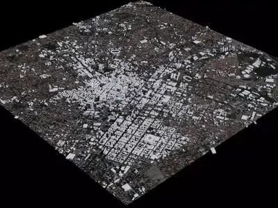 Curitiba - Brazil 3D model