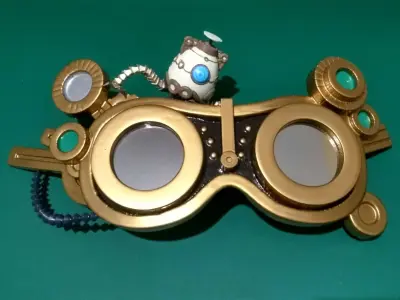 Hyrule Warriors Robbie Glasses 3D print model