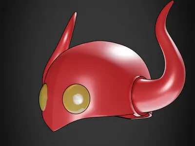 One Piece Who s Who Helmet  3D print model