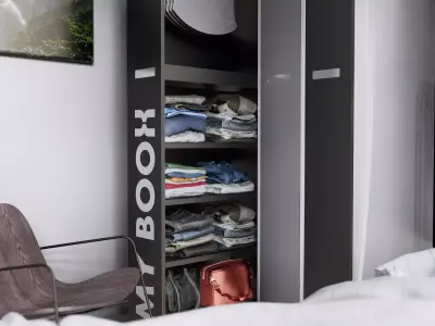 WARDROBE MULTIFUNCTION 3D model