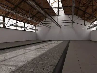 Exhibition Hall 42 3D model