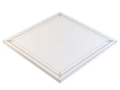 Futuristic Apartment Floor 3D model