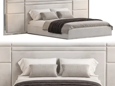 Barnet Modern Bed 3D model