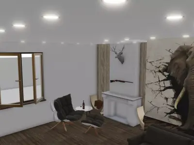 country house 3D model