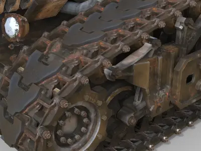 Rustclaw Siege Driller 3D model