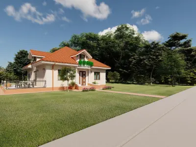 House 03 Exterior  3D model