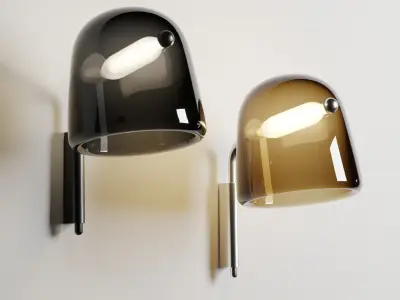 brookis mona wall light Low-poly 3D model