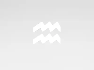 Aquarius v2 002 Low-poly 3D model