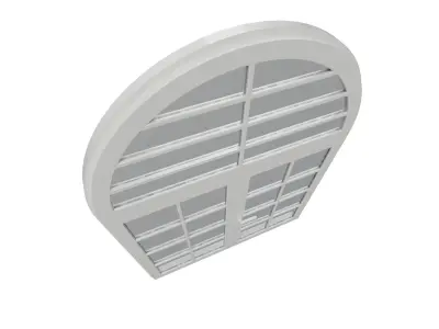 Window arc 3D model