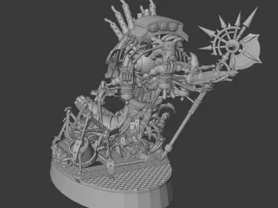 Heretic Tech Priest 3D print model