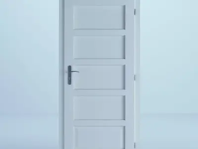 White Door 33 3D model