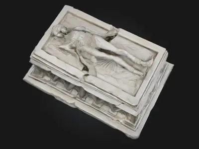 Skeletal Monument  Tribute to Forgotten Souls 3D model