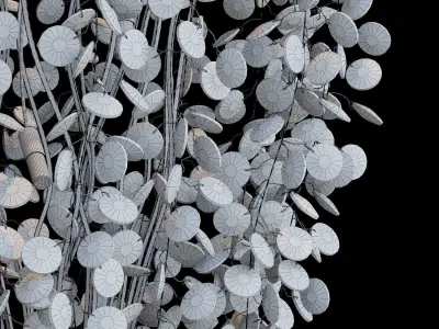 Hanging chandelier AISLING E 3D model