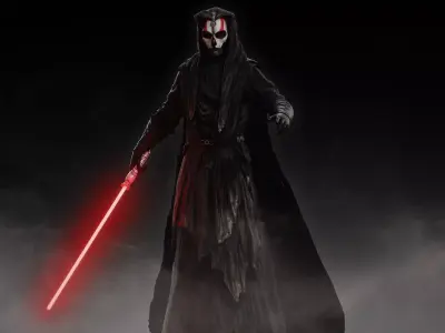 Darth Nihilus Low-poly 3D model