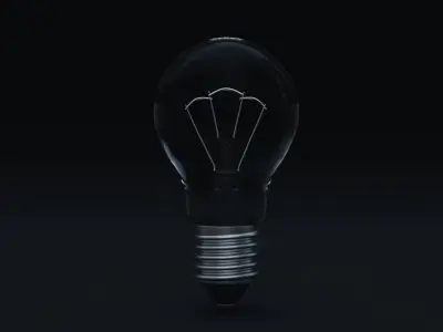 Bulb Lamp 3D model