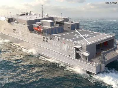  Expeditionary Fast Transport Military Vessel 