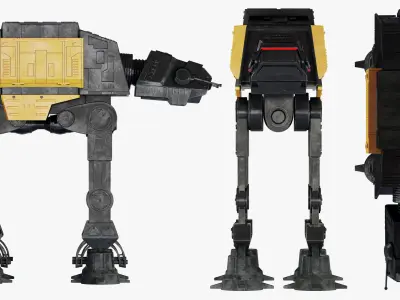 Star Wars AT-ACT walker 3D model