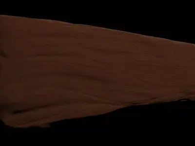 Wood plank Free 3D model