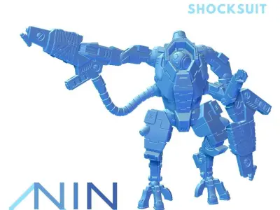 Genesis Shocksuit 3D print model